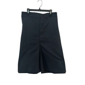 MTailor Chino Short Mens Size 4X Charcoal Twill Cotton Stretch High-Rise Zip Fly